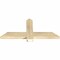 Ekena Millwork Eugene Rough Sawn Timber Gable Bracket, Douglas Fir, 36"W x 16"H x 2"D x 4"F, 11/12 Pitch GBW036X16X0204EUG00RDF - alternate 2